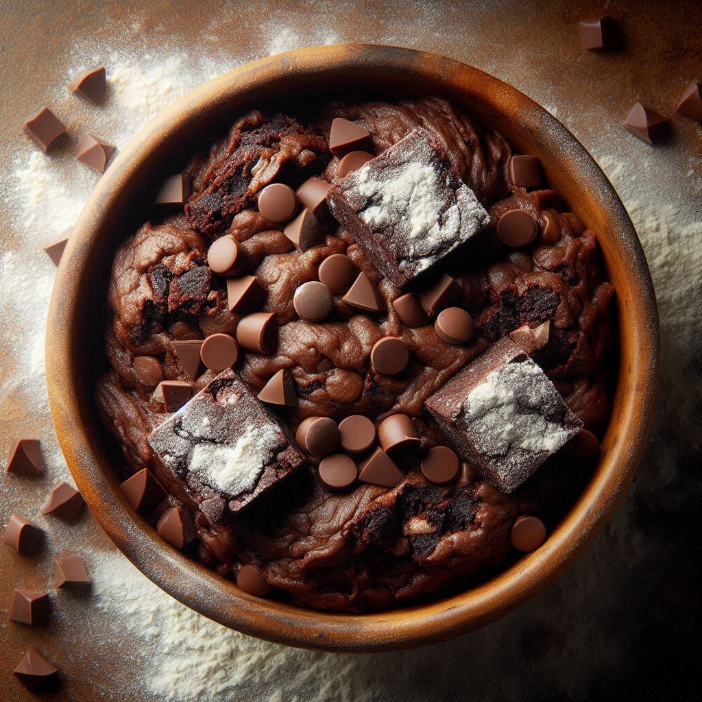 Brownie Batter Edible Cookie Dough