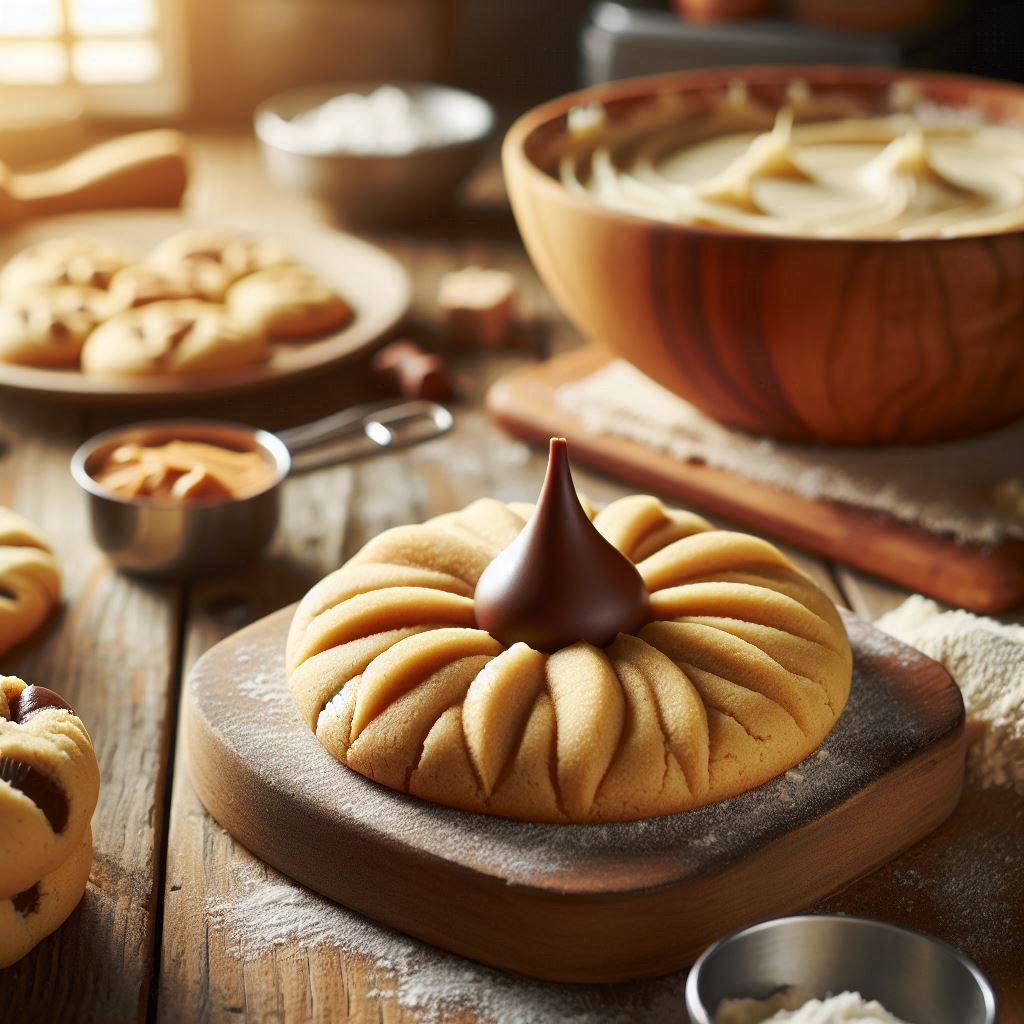 Peanut Butter Blossom Edible Cookie Dough